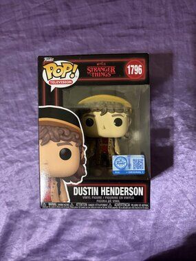Funko Pop Stranger Things Dustin Henderson #1796 Target Exclusive